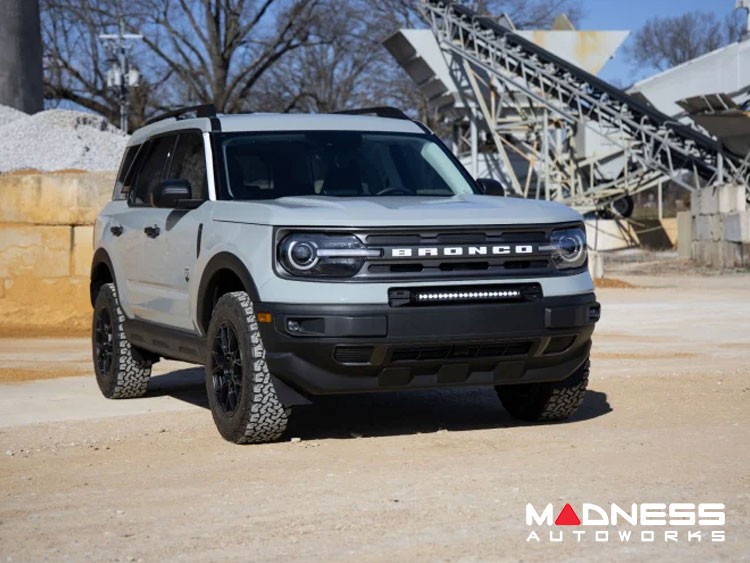 Ford Bronco Sport Front Bumper Light Bar Mount W/ 20" Single Row Black ...